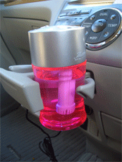 車に加湿器